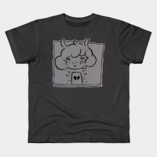 Sad alpaca Kids T-Shirt